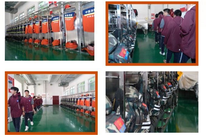 烈焰（yàn）熔鑄（zhù）忠誠（chéng），青春點燃擔當 _ 六力高級中學消防站參觀活動紀實